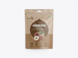 Krishival Nuts Premium Hazelnuts | 250 Grams, Pack of 1 | Healthy & 100% Natural | Rich in Fiber and Antioxidant | Ziplock Packaging - front of pouch