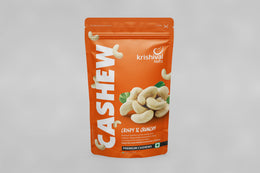 Krishival Cashew 100g, Healthy Kaju, Nutritious Cashews, Premium Dry Fruits