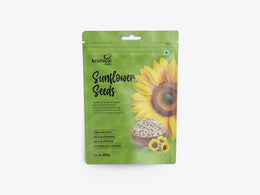 Krishival Nuts Sunflower Seeds | 250 Grams, Pack of 1 | Healthy & 100% Natural - front of pouch