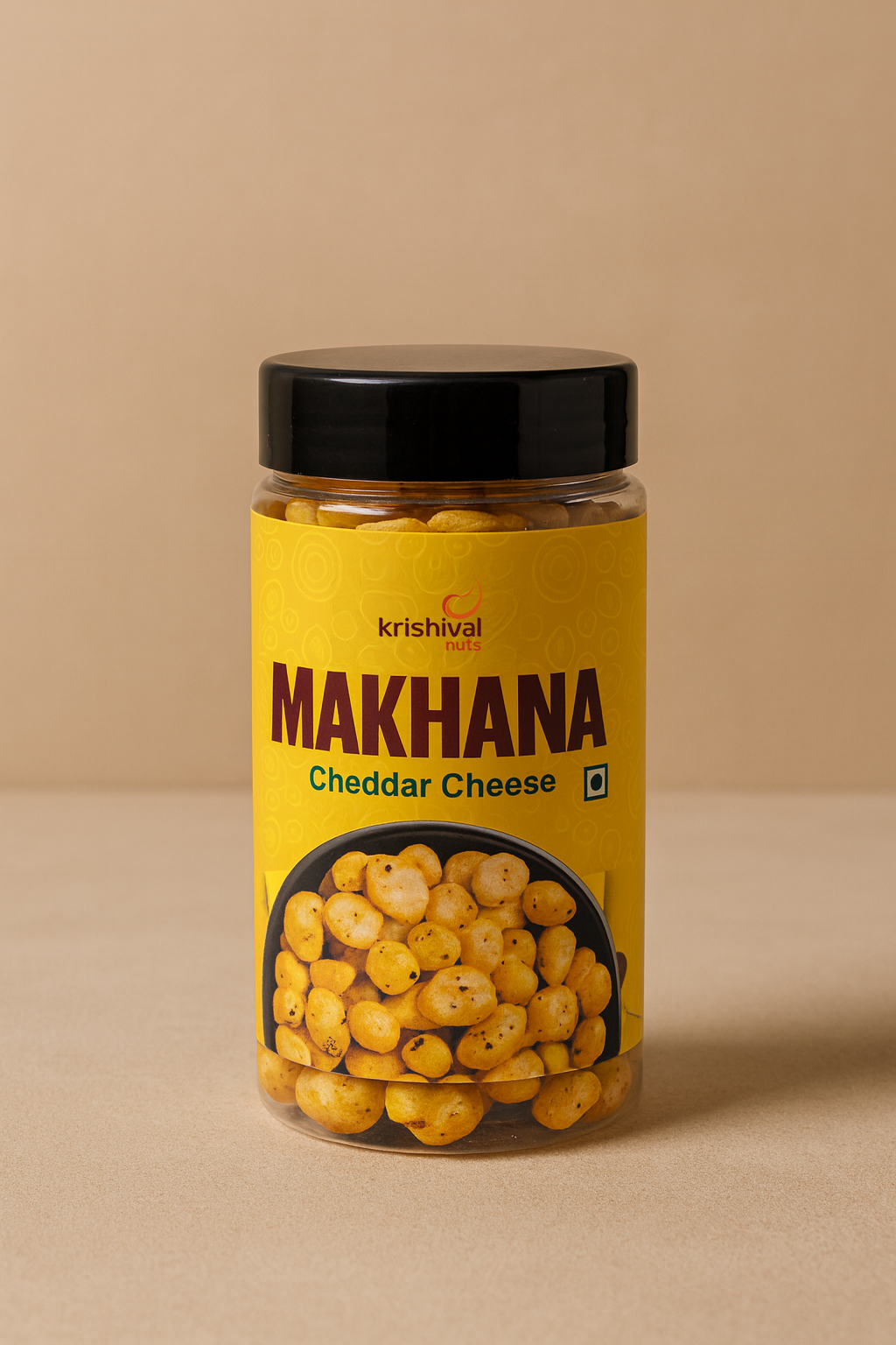 Krishival Cheddar Chese Makhana